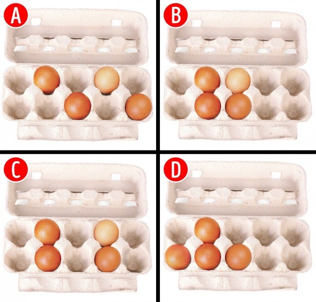 Zdjęcie Który układ jajek byś wybrała? To wiele mówi o twoich zaletach #1