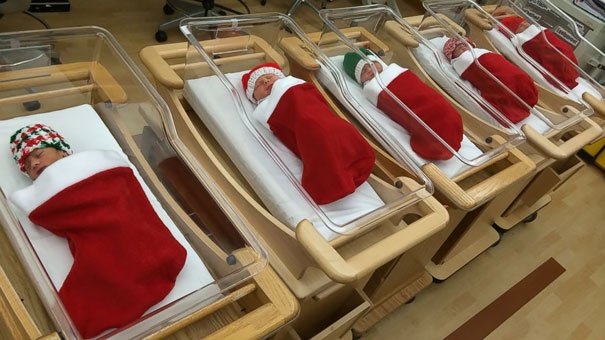 Zdjęcie 13 ozdób świątecznych w szpitalach – dodają otuchy chorym! #4