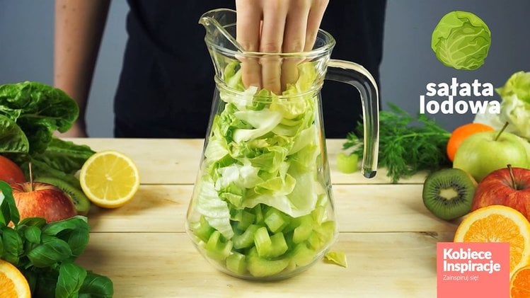 Zdjęcie Zielony koktajl z sałatą - Pij na zdrowie! #2