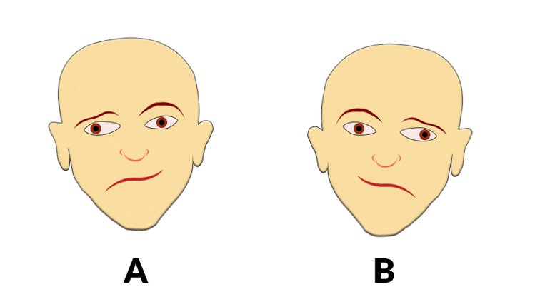 Zdjęcie Wybierz szczęśliwszą twarz i dowiedz się, która półkula mózgu jest u Ciebie dominująca! #1