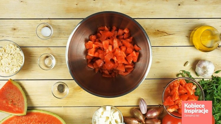 Zdjęcie Gaspachio z pomidorów z arbuzem #1
