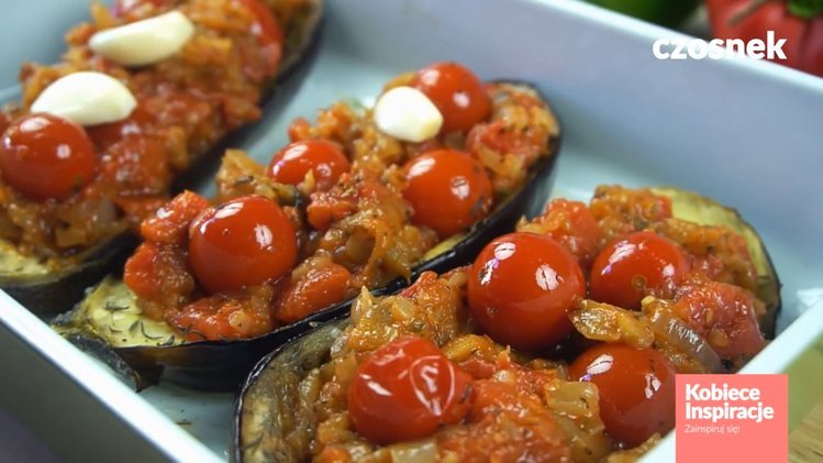 Zdjęcie Zapiekane bakłażany z pomidorami i mozzarellą #11