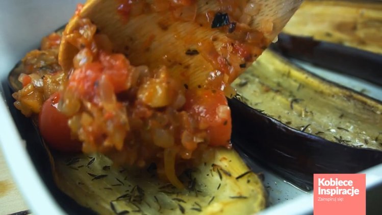 Zdjęcie Zapiekane bakłażany z pomidorami i mozzarellą #10