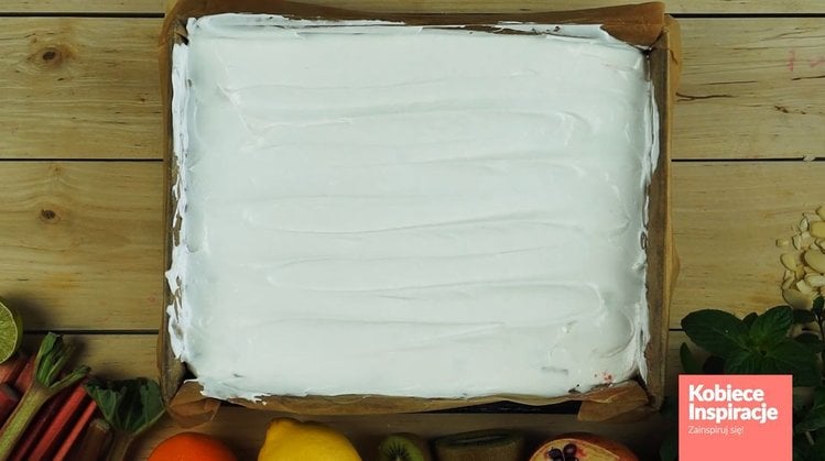 Zdjęcie Kruche ciasto z rabarbarem i bezą #12