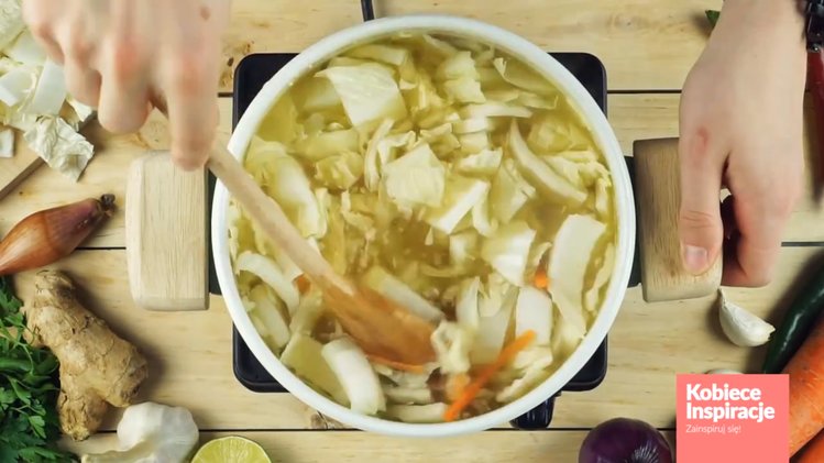 Zdjęcie Chińska zupa z kapusty - Prosta i szybka! #11