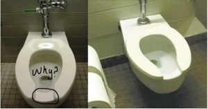 Zdjęcie Zastanawiałeś się kiedyś, dlaczego publiczne toalety są w kształcie litry U? 6 zaskakujących powodów #2