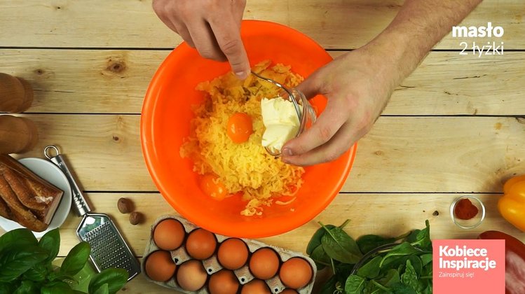 Zdjęcie Pieczone placki z ziemniaków z jajkiem i szpinakiem #3