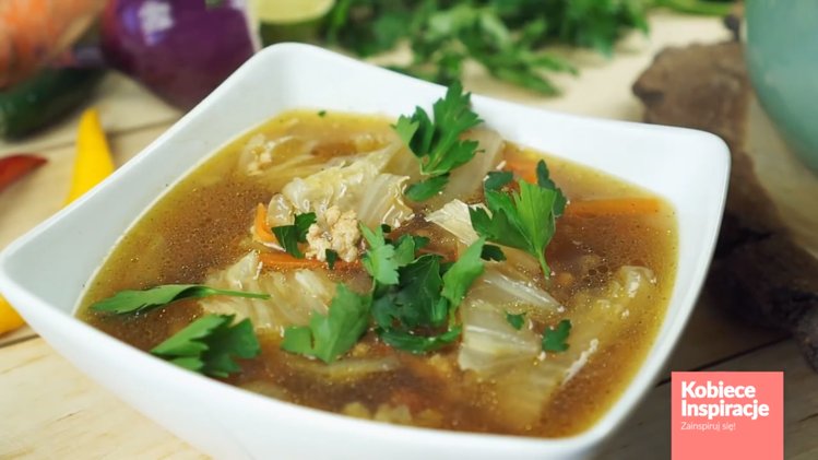Zdjęcie Chińska zupa z kapusty - Prosta i szybka! #15