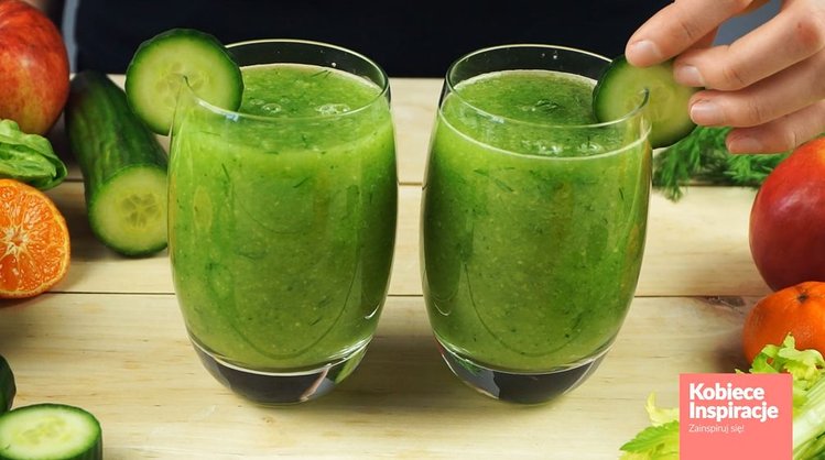 Zdjęcie Zielony koktajl z sałatą - Pij na zdrowie! #11