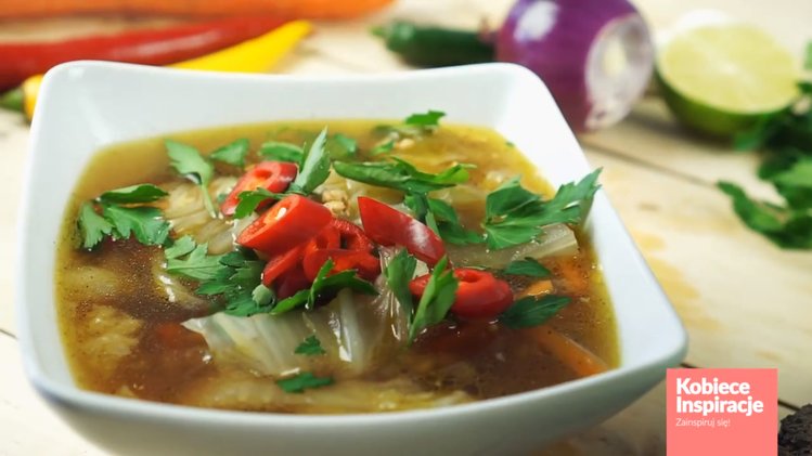Zdjęcie Chińska zupa z kapusty - Prosta i szybka! #16