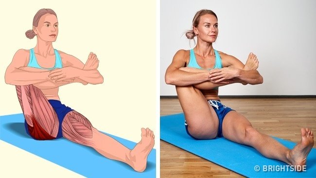 Zdjęcie Jak rozciągać poszczególne mięśnie? Te zdjęcia wszystko wyjaśniają #11