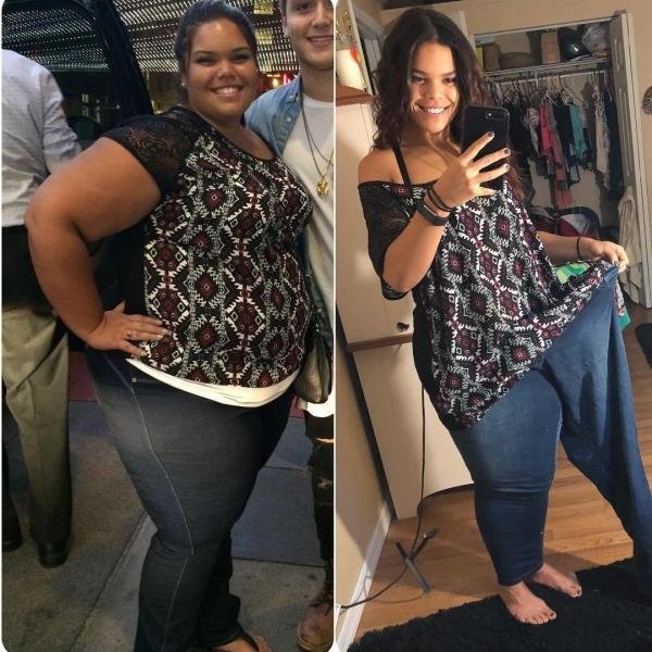 Zdjęcie Nastolatka ważąca 145 kg. powiedziała DOŚĆ! W rok schudła o ponad połowę #2