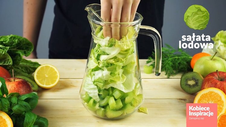 Zdjęcie Zielony koktajl z sałatą - Pij na zdrowie! #2