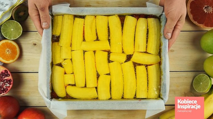 Zdjęcie Ciasto Jamajka z bananami i galaretką #14