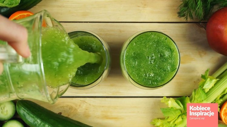 Zdjęcie Zielony koktajl z sałatą - Pij na zdrowie! #9