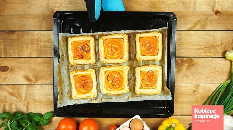 Zdjęcie Francuskie ciastka z pomidorami - HIT na imprezę #9