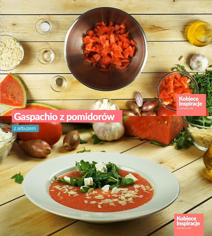 Zdjęcie Gaspachio z pomidorów z arbuzem #10