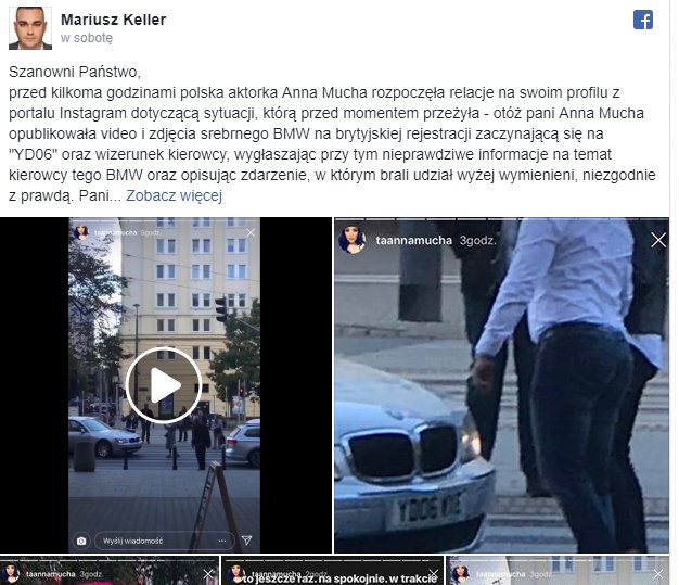 Zdjęcie Anna Mucha zaatakowana i potrącona?! Napastnik zaprzecza i sam składa pozew #2