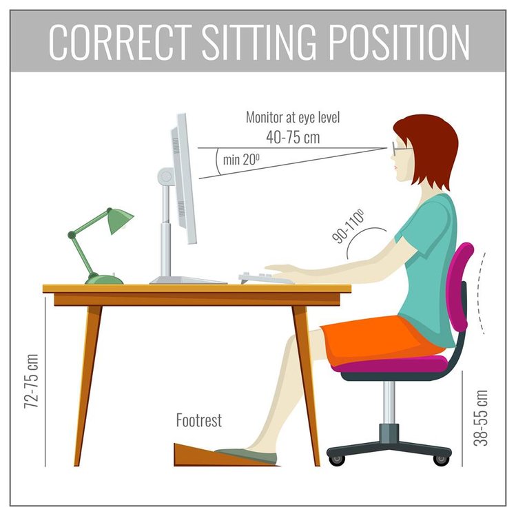 Zdjęcie Pracujesz przy biurku? Sprawdź, jak PRAWIDŁOWO siedzieć, by nie uszkodzić kręgosłupa #1
