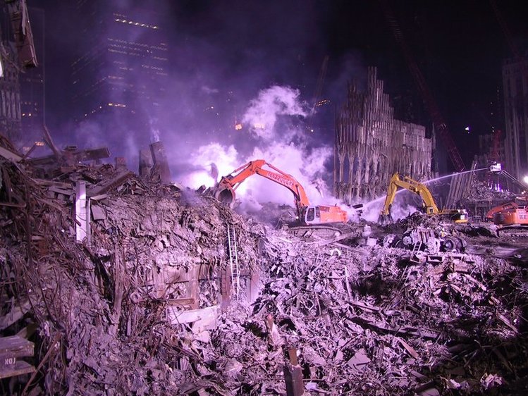 Zdjęcie Niepublikowane zdjęcia po zamachu na World Trade Center pojawiły się w sieci! Wzbudzają emocje... #1