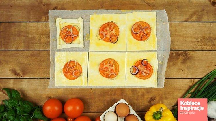 Zdjęcie Francuskie ciastka z pomidorami - HIT na imprezę #5