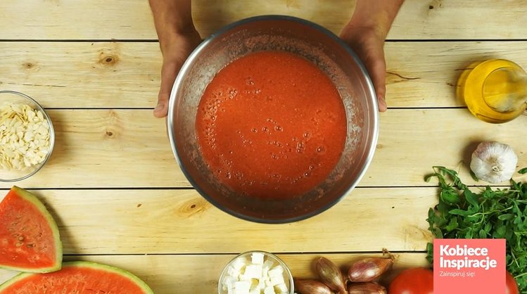 Zdjęcie Gaspachio z pomidorów z arbuzem #4