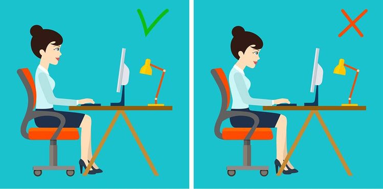 Zdjęcie Pracujesz przy biurku? Sprawdź, jak PRAWIDŁOWO siedzieć, by nie uszkodzić kręgosłupa #3
